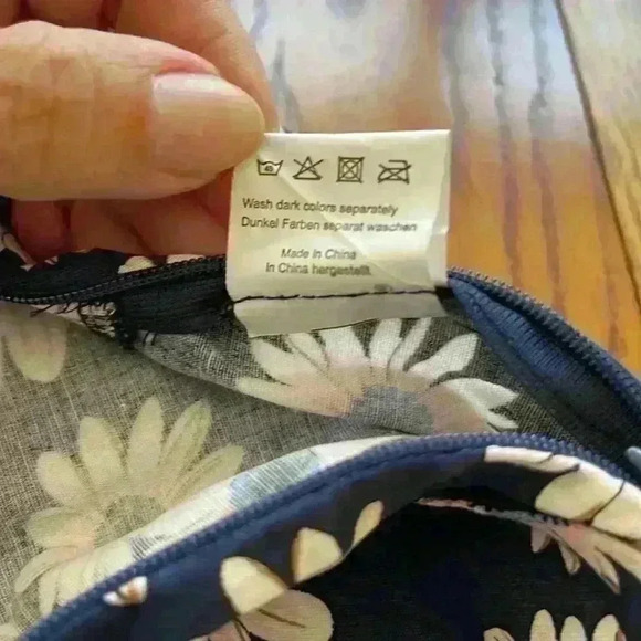 Belle Poque Womens Floral Navy Blue Summer Shorts Sexy Legs Zipper Button XXL - Picture 11 of 14